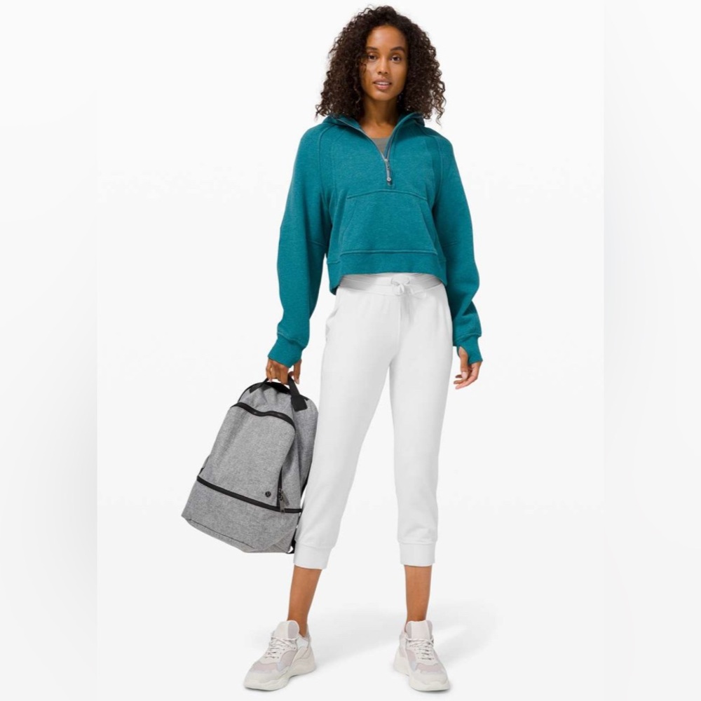 Lululemon Ready to Rulu Jogger Crop in Heathered Nimbus High Rise Size 8